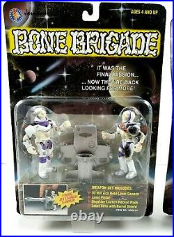 New Vintage Jasman 1995 Bone Brigade Astronaut Action Figure Toy Set Series 2 T1
