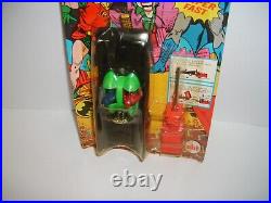 New Vintage Rare Htf 1977 Ahi Batman Batmobile Officially Licensed New On Card