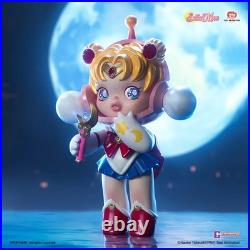 New and 100% Authentic POP MART Skullpanda X Sailor Moon Figure Labubu