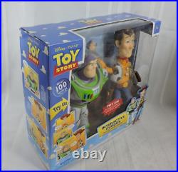 New in Box Vintage Original Toy Story BUZZ & WOODY INTERACTIVE BUDDIES No. 64101