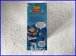 New in Box Vintage Toy Story Intergalactic Buzz Lightyear by Thinkway Toys 62891