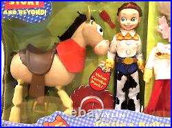 Nib Vintage Rare Htf 2002 Toy Story And Beyond! Stylin Jessie & Bullseye