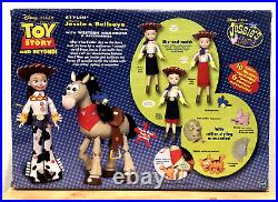 Nib Vintage Rare Htf 2002 Toy Story And Beyond! Stylin Jessie & Bullseye