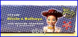 Nib Vintage Rare Htf 2002 Toy Story And Beyond! Stylin Jessie & Bullseye