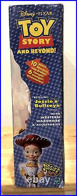 Nib Vintage Rare Htf 2002 Toy Story And Beyond! Stylin Jessie & Bullseye