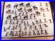 Nice Vintage Lot Of 60+ Pieces Lead CIVIL War Blue & Gray Figures