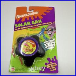 Nickelodeon Solar Gak Color Changing Putty Compound 1998 new in package NIB 90s