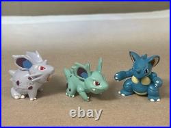 Nidoran F & Nidorina & Nidoqueen Set Vintage TOMY Pokemon CGTSJ Figure Toy