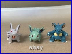 Nidoran F & Nidorina & Nidoqueen Set Vintage TOMY Pokemon CGTSJ Figure Toy