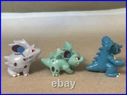 Nidoran F & Nidorina & Nidoqueen Set Vintage TOMY Pokemon CGTSJ Figure Toy