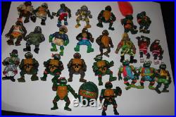 Ninja Turtles Vintage Lot of Action Figures with Troll + Accessories vintage toy