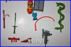 Ninja Turtles Vintage Lot of Action Figures with Troll + Accessories vintage toy