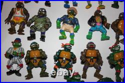 Ninja Turtles Vintage Lot of Action Figures with Troll + Accessories vintage toy