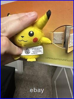 Nintendo Pokemon Rare 1998© Burger King Toy Display Vintage! Includes 4 Pokemon