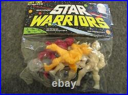 Nos Vintage Star Warriors Lot (3) Sets Joy Toy Figures Unbreakable USA C-info