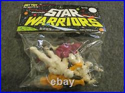 Nos Vintage Star Warriors Lot (3) Sets Joy Toy Figures Unbreakable USA C-info