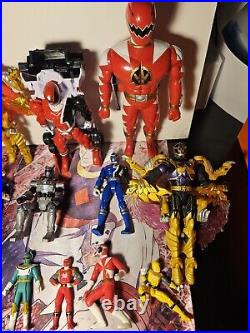 OFFERS POWER RANGERS VINTAGE TOY/FIGURINE LOT 90's 2000'sUSED