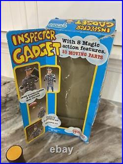 Original Inspector Gadget Collectible Toy with Accessories Vintage Galoob 1983 Box