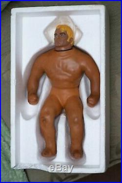 Original Stretch Armstrong, vintage figure with box, Denys Fisher
