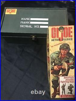 Original Vintage Toy 1964 GI Joe Action Soldier Rifleman Infantry With Case