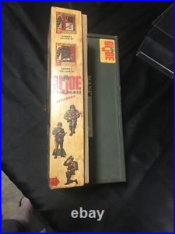 Original Vintage Toy 1964 GI Joe Action Soldier Rifleman Infantry With Case