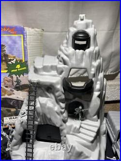 P-604 Vintage Has Marketing Hill Top Alpha Action Playset With Accessories