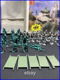 P-604 Vintage Has Marketing Hill Top Alpha Action Playset With Accessories