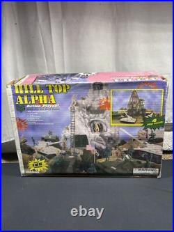 P-604 Vintage Has Marketing Hill Top Alpha Action Playset With Accessories