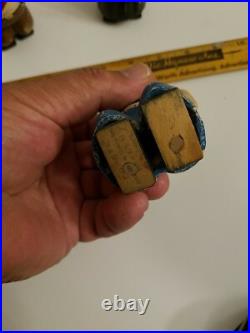POPEYE, OLIVE OYL & WIMPY Rare 1929 Composite wooden RAMP WALKERS Thimble Theater