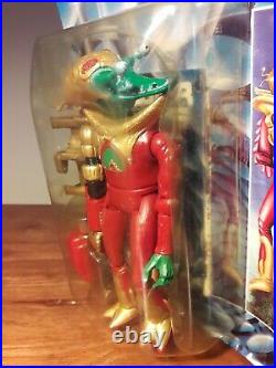 POWER LORDS DRRENCH VINTAGE ACTION FIGURE 80s revell toy alien monster on card