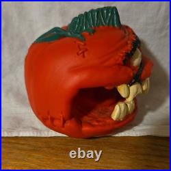 Pioneer Plastics Pumpkin Monster Figure Vintage Toy L80 1980