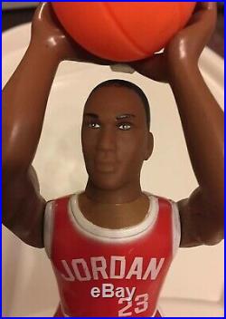 Plastic Toy Figure Michael Jordan HORSE Basketball Game Ohio Art Lil Sport 80s