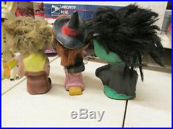 Play-Pal 1964 monster toy rubber figure doll Witch Vampire Dracula Hunchback