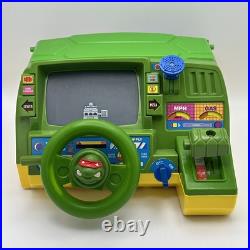 Playmates 1991 Teenage Mutant Ninja Turtles TMNT Dashboard WORKING Vintage