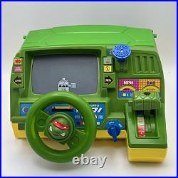 Playmates 1991 Teenage Mutant Ninja Turtles TMNT Dashboard WORKING Vintage