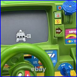 Playmates 1991 Teenage Mutant Ninja Turtles TMNT Dashboard WORKING Vintage