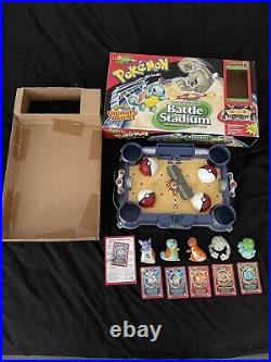 Pokemon Battle Stadium Thinkchip Vintage Hasbro Toy with Charmander & 4 Figures