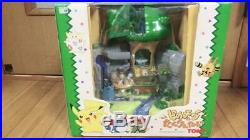Pokemon Chibi Poke House Deluxe Rare anime mini Toy set Vintage Figures Pikachu