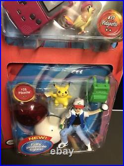 Pokemon Hasbro Vintage 2001 Lot of 6 Toy Collection Very Rare Ash Pikachu 58900