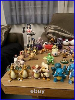 Pokemon Toy Lot 90s Vtg Gen 1 TOMY Figures Etc Charizard, Blastoise, Gengar