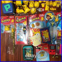 Pokemon Vintage Pikachu Toy Collection 3dsxl Gameboy Color Tomy Figures And More