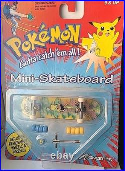 Pokémon toys Lot Collection Vintage Skateboard Tomy