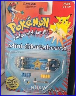 Pokémon toys Lot Collection Vintage Skateboard Tomy