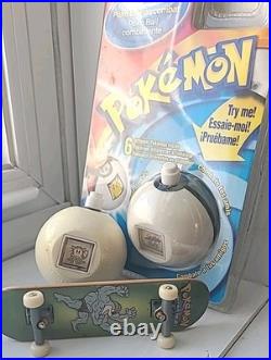 Pokémon toys Lot Collection Vintage Skateboard Tomy Pokémon toys Lot Collection Vintage Skateboard Tomy