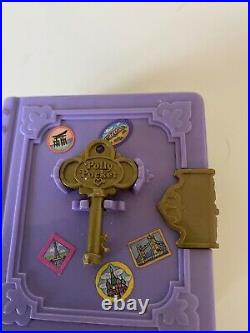 Polly Pocket 1995 Toy Land 2 Figures And Key Storybook Book Vintage Bluebird