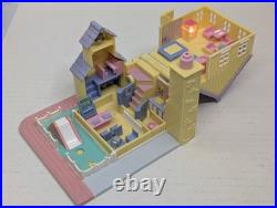 Polly Pocket POLLYVILLE Lot of 10 Buildings Only Bluebird 1993 No Figures