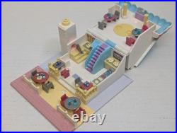Polly Pocket POLLYVILLE Lot of 10 Buildings Only Bluebird 1993 No Figures