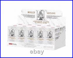 Popmart Molly Artline ANNIVERSARY STATUESCLASSICAL RETRO Figures Set Sealed