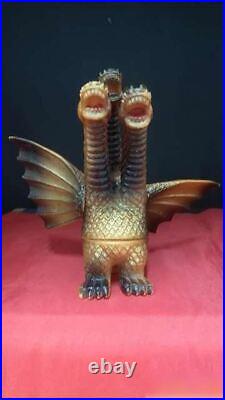 Popy Kingsaurus Series King Ghidorah Action Figure Vintage Toy Used No box Japan