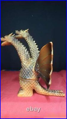 Popy Kingsaurus Series King Ghidorah Action Figure Vintage Toy Used No box Japan